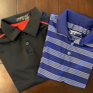 2 Nike Golf Boys Small Shirts